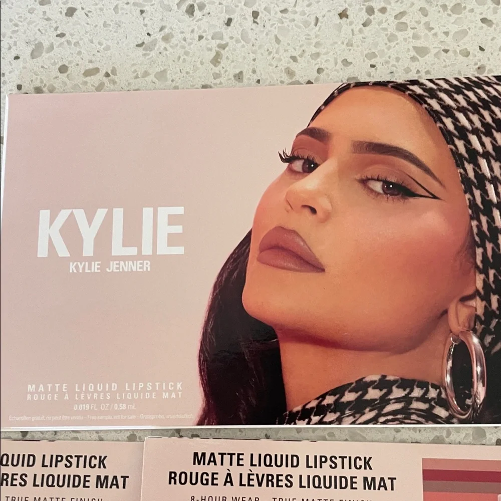 Kylie Cosmetics Koko K‎ 300 Matte Liquid Lipstick • 5 Sample Cards (New)